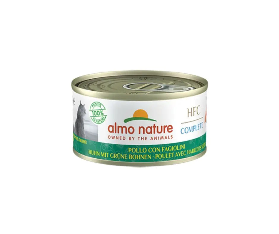Almo Nature HFC Complete Cats Pollo con Fagiolini 70g Almo Nature HFC Complete Cats Pollo con Fagiolini 70g